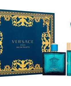 VERSACE EROS CONFEZIONE REGALO EDT 100 ML + EDT 10 ML + SHOWER GEL 150 ML