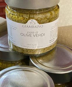 Patè di olive verdi siciliane gr.190