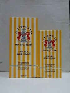 GIORGIO BEVERLY HILLS FOR MEN EAU DE TOILETTE 50 ML SPLASH..120ML SPLASH