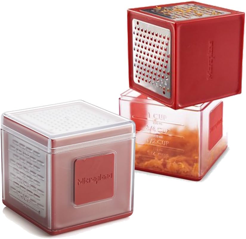 Grattugia “Cube” 3 Facce Microplane – rossa - immagine 3