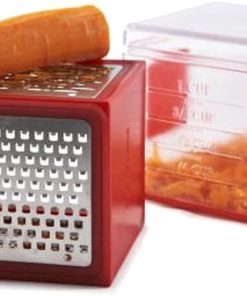 Grattugia “Cube” 3 Facce Microplane – rossa