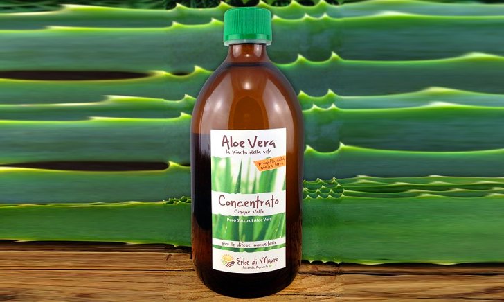 Succo aloe vera concentrato 5x – senza aloina - immagine 2
