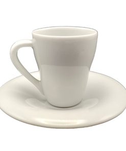 Alessi Tazza da Caffè Filtrato con Piattino Pluto