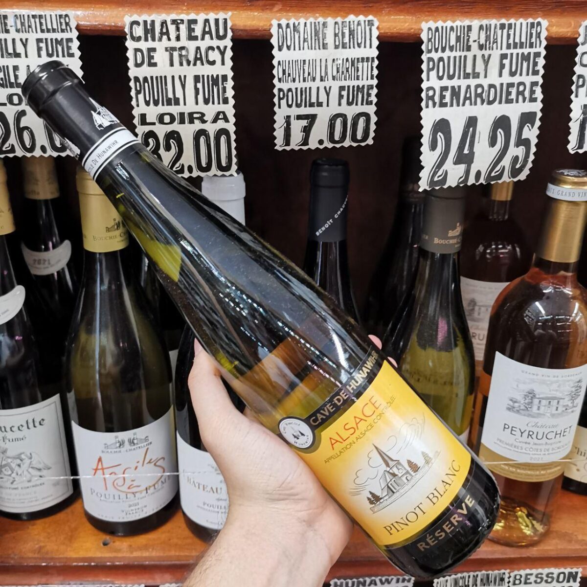 Cave Vinicole De Hunawihr Pinot Blanc Reserve Blanc D’Alsace