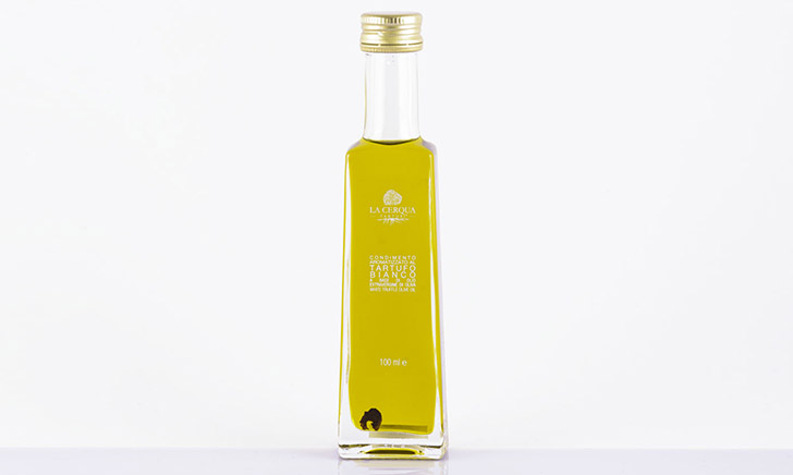 Olio evo infuso al tartufo bianco con tartufino