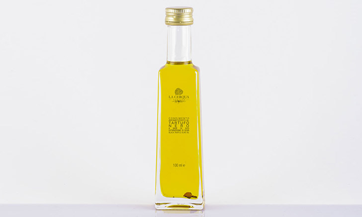 Olio evo infuso al tartufo nero con tartufino - immagine 2