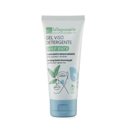 DEEP PURE GEL DETERGENTE VISO PURIFICANTE la saponaria