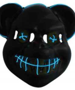 Maschera Spaventosa LED Blu