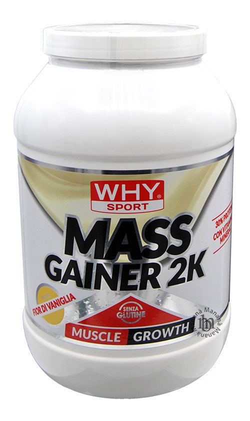 Why Sport Mass Gainer 2K Fior di Vaniglia 2 Kg.
