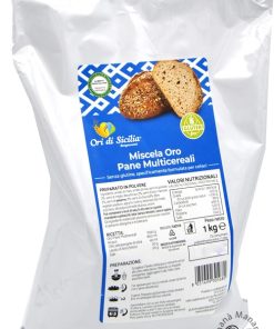 Ori di Sicilia Miscela Oro Pane Multicereali Senza Glutine 1 Kg.