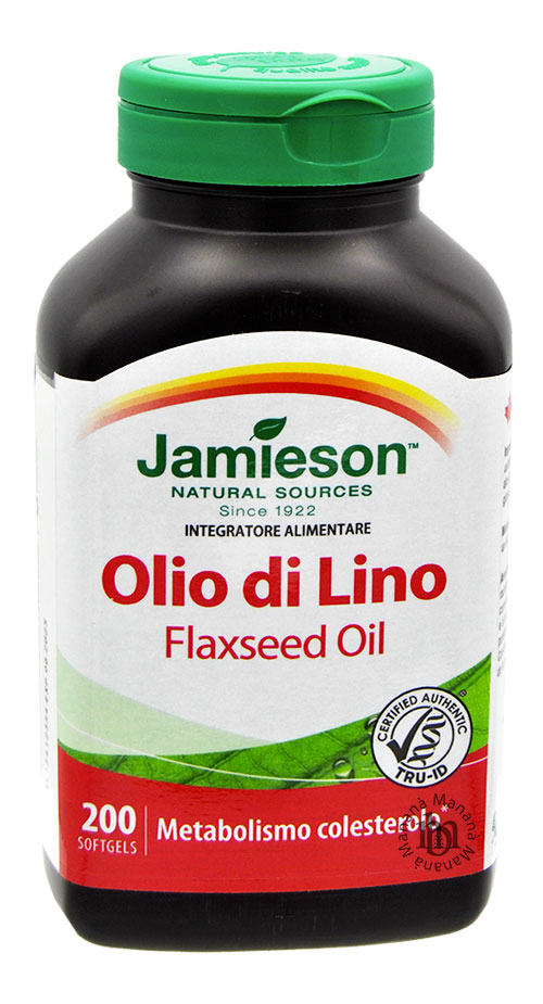 Jamieson Olio di Lino 200 Softgels