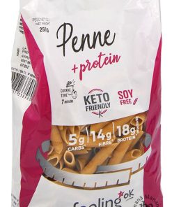FeelingOK Pasta Low-carb Penne + Protein 250 g.