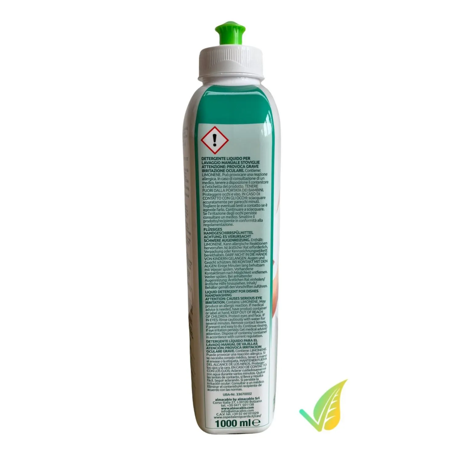 Sapone Piatti a Mano Biologico - immagine 4