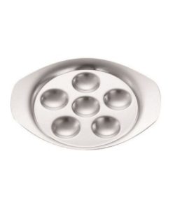 Alessi Set 2 Piatti per Lumache in Acciaio