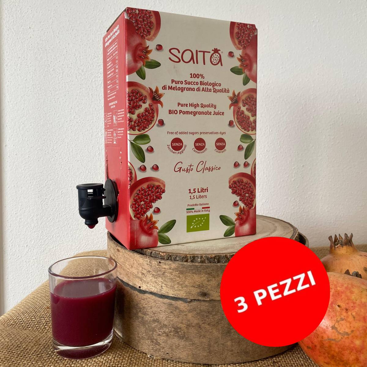 Succo di Melagrana Biologico, 100% naturale - immagine 2