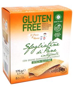 Il Pane di Anna Sfogliatine di Pane Integrali Senza Glutine 175 g.