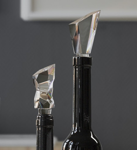 Orrefors Sweden Carat City Stopper Tappi in Cristallo - immagine 4