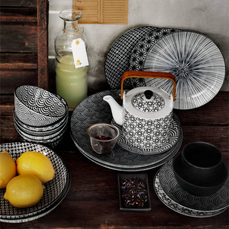 Tokyo Nippon Set 4 Ciotole Blue Piccole - immagine 8