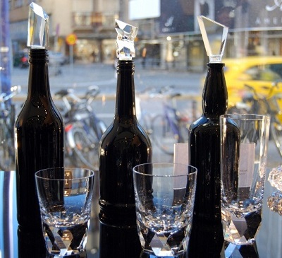 Orrefors Sweden Carat City Stopper Tappi in Cristallo - immagine 5