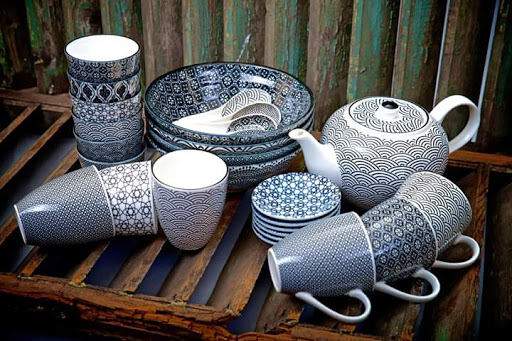 Tokyo Nippon Set 4 Ciotole Blue Piccole - immagine 7