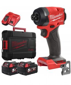 Milwaukee M18FID3MC-502X KIT AVVITATORE A IMPULSI 2 BATTERIE 5.0AH CARICATORE VALIGIA